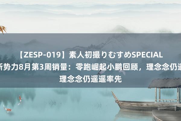 【ZESP-019】素人初撮りむすめSPECIAL Vol.3 新势力8月第3周销量：零跑崛起小鹏回顾，理念念仍遥遥率先